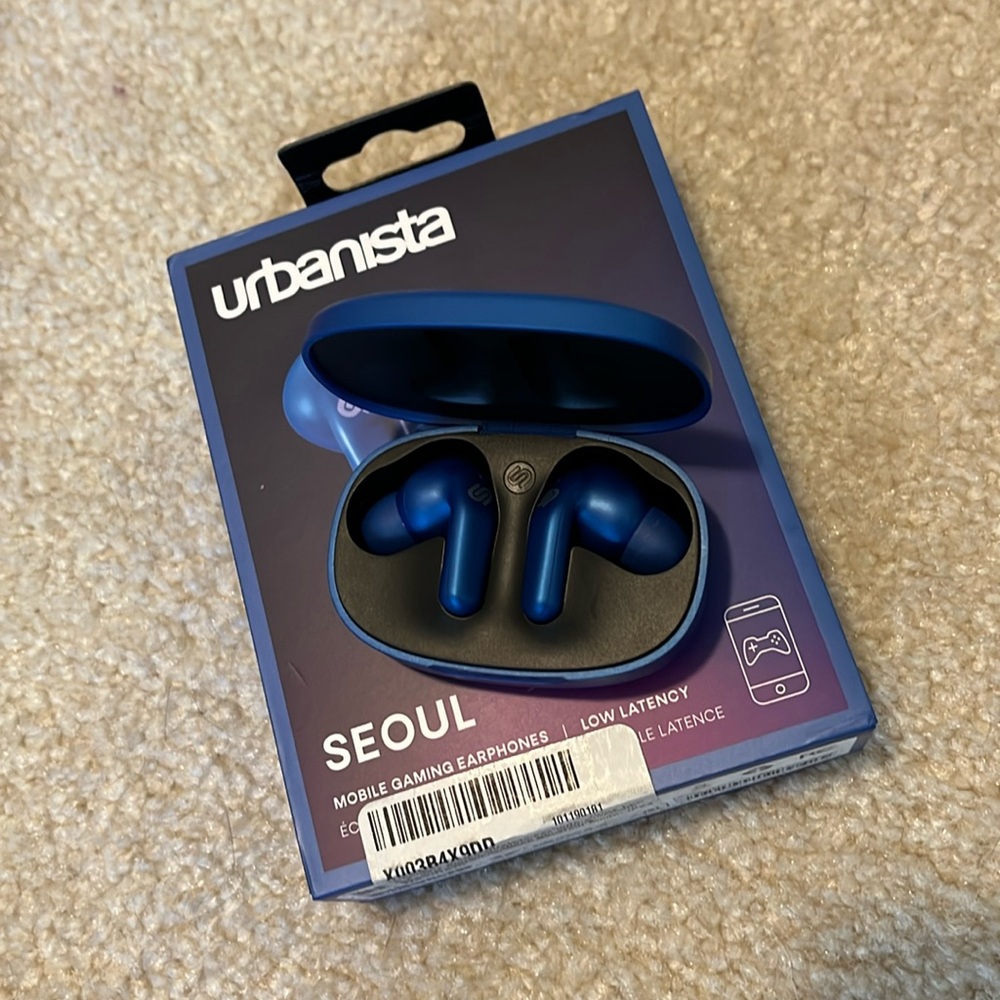 Like New! Urbanista Seoul Wireless Bluetooth Earbuds